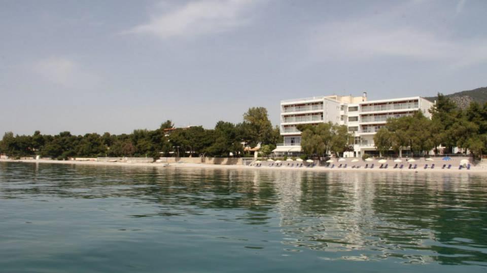 Siagas Beach Hotel Agii Theodori Exterior foto