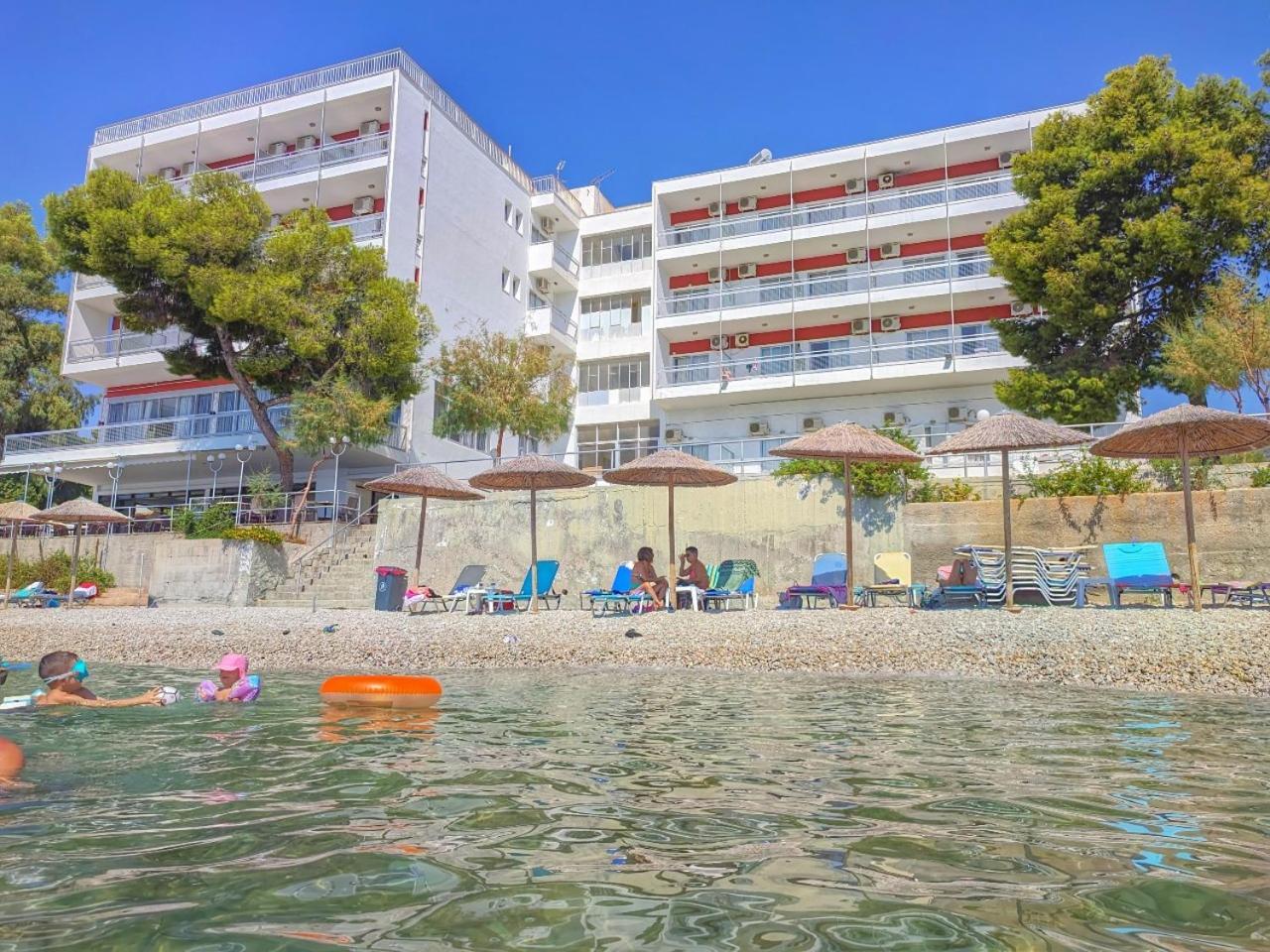Siagas Beach Hotel Agii Theodori Exterior foto